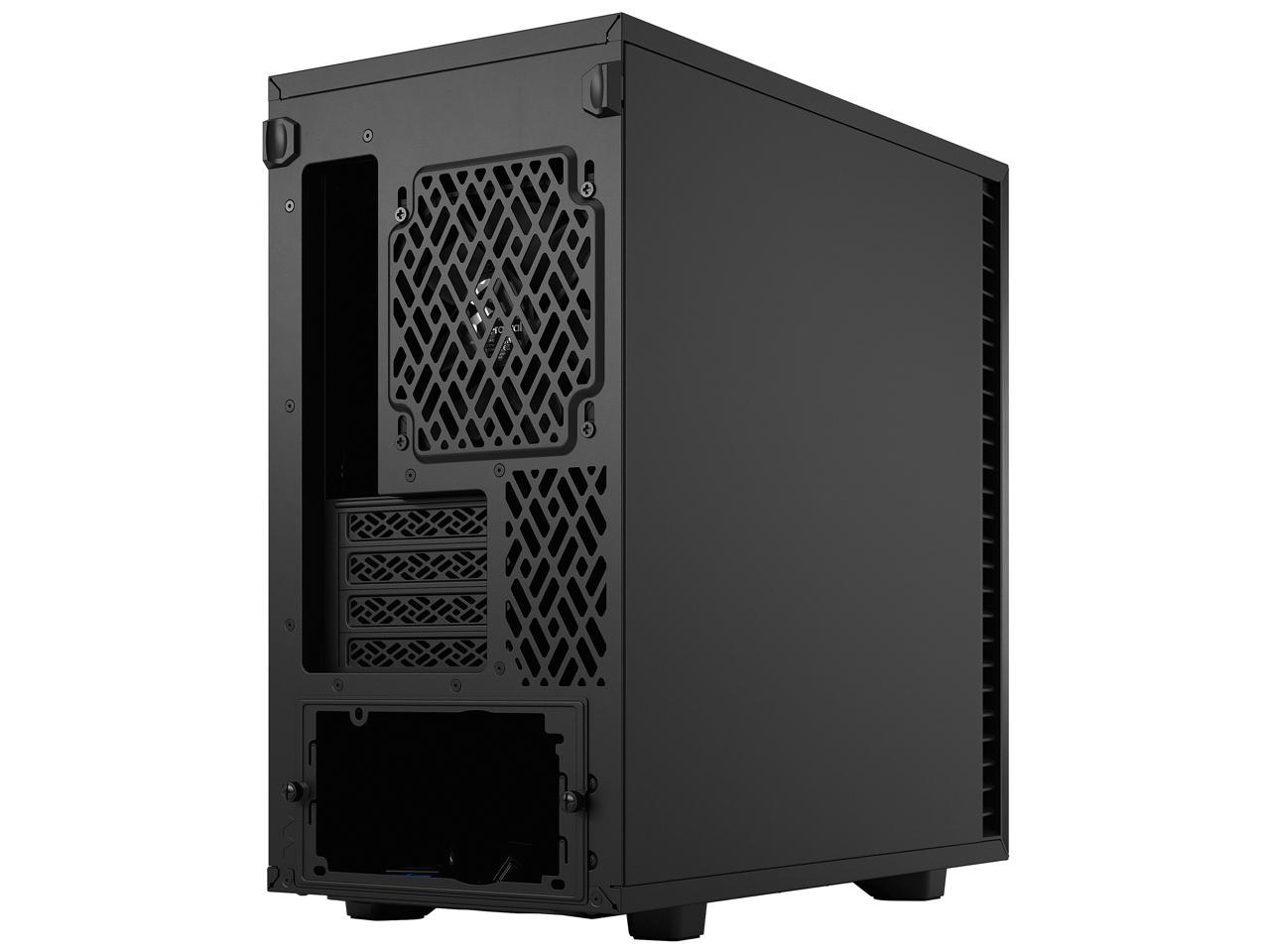 Fractal Design Define 7 Mini Black Brushed Aluminum/Steel Silent mATX Computer Case