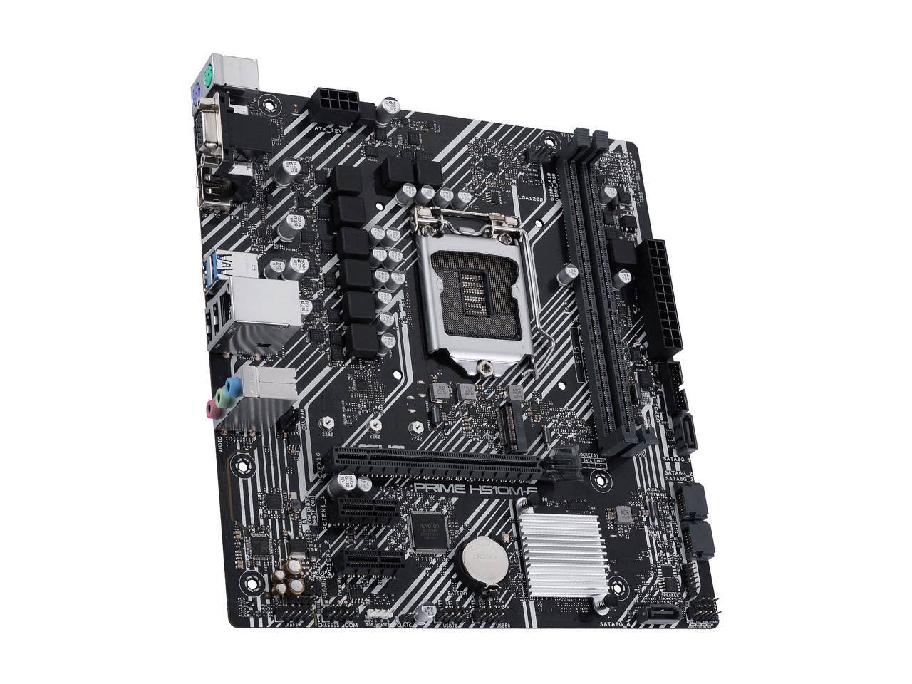 ASUS PRIME H510M-E LGA 1200 Intel H510 SATA 6Gb/s Micro ATX Intel Motherboard