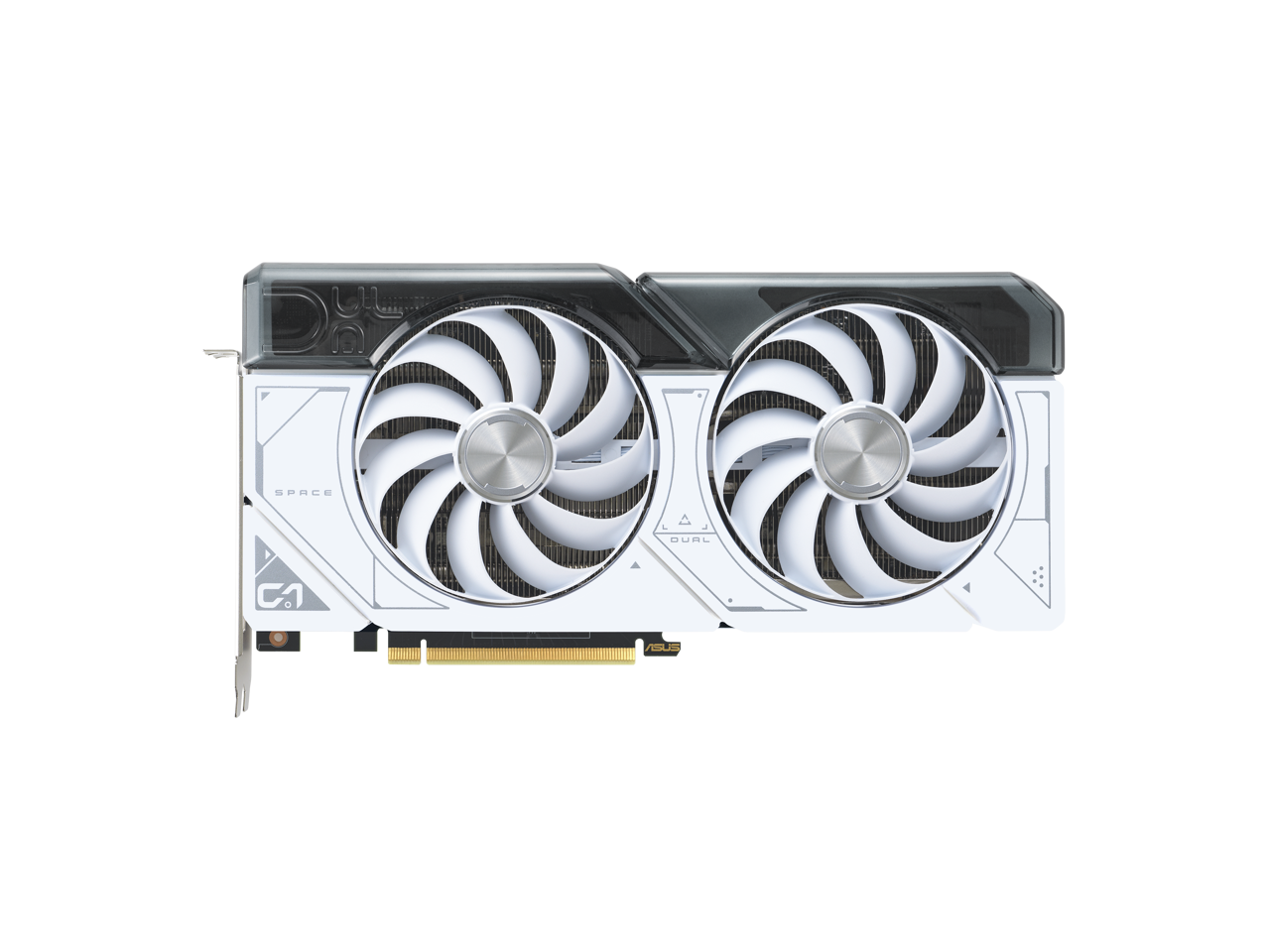 ASUS Dual GeForce RTX 4070 White OC Edition 12GB GDDR6X (PCIe 4.0, 12GB GDDR6X, DLSS 3, HDMI 2.1, DisplayPort 1.4a, 2.56-slot design, Axial-tech fan design, 0dB technology) DUAL-RTX4070-O12G-WHITE