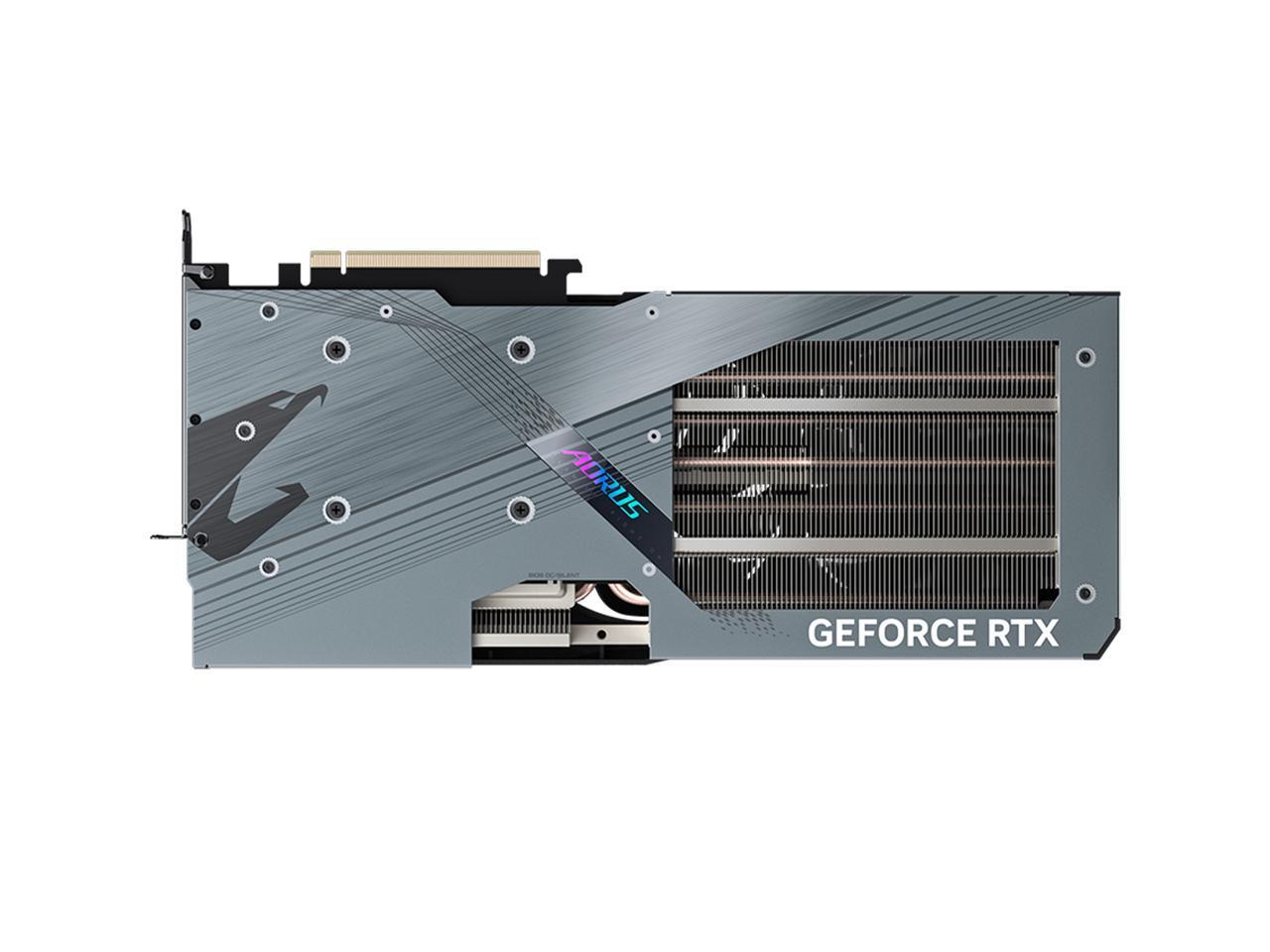 GIGABYTE AORUS GeForce RTX 4070 Ti MASTER 12G Graphics Card, 3x WINDFORCE Fans, 12GB 192-bit GDDR6X, GV-N407TAORUS M-12GD Video Card