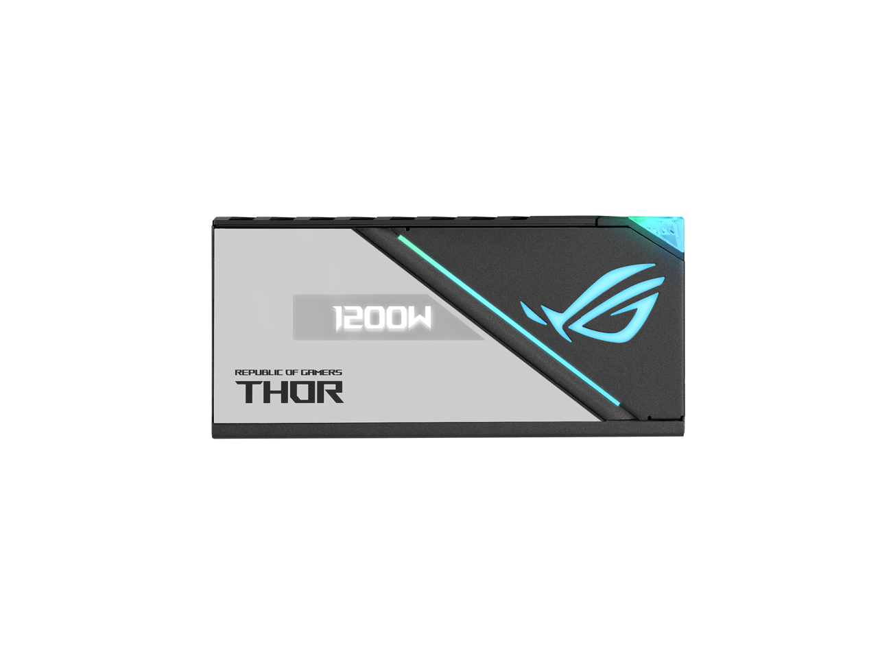 ASUS ROG Thor 1200W Platinum II (1200 Watt, Fully Modular Power Supply, 80+ Platinum, Lambda A++ Certified, ROG heatsinks, 135mm PWM fan, 0dB Mode, OLED Panel, Sleeved Cables, Aura Sync)