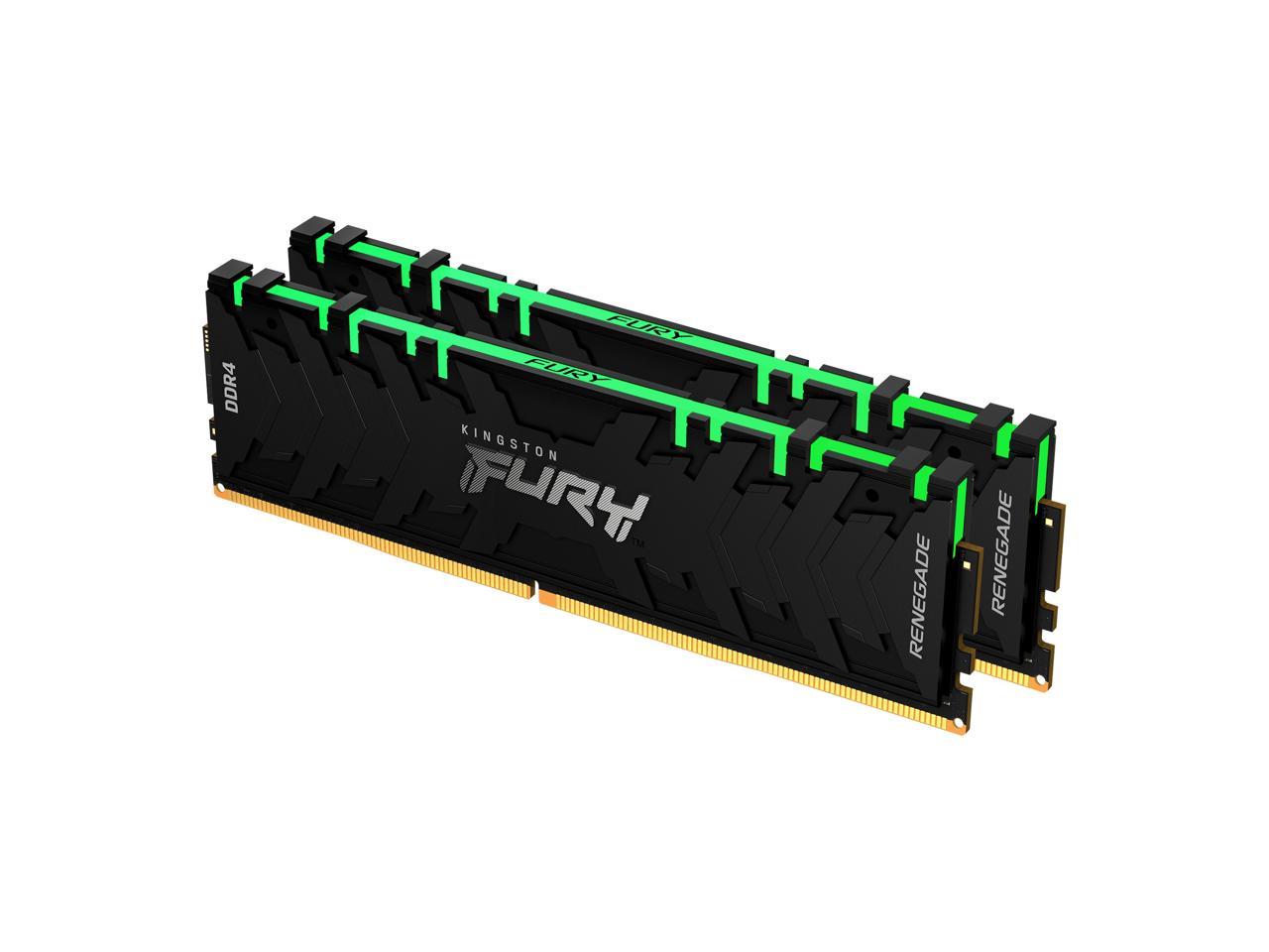 Kingston Fury Renegade RGB 32GB (2 x 16GB) DDR4 3200MHz Dual Memory Kit KF432C16RB1AK2/32