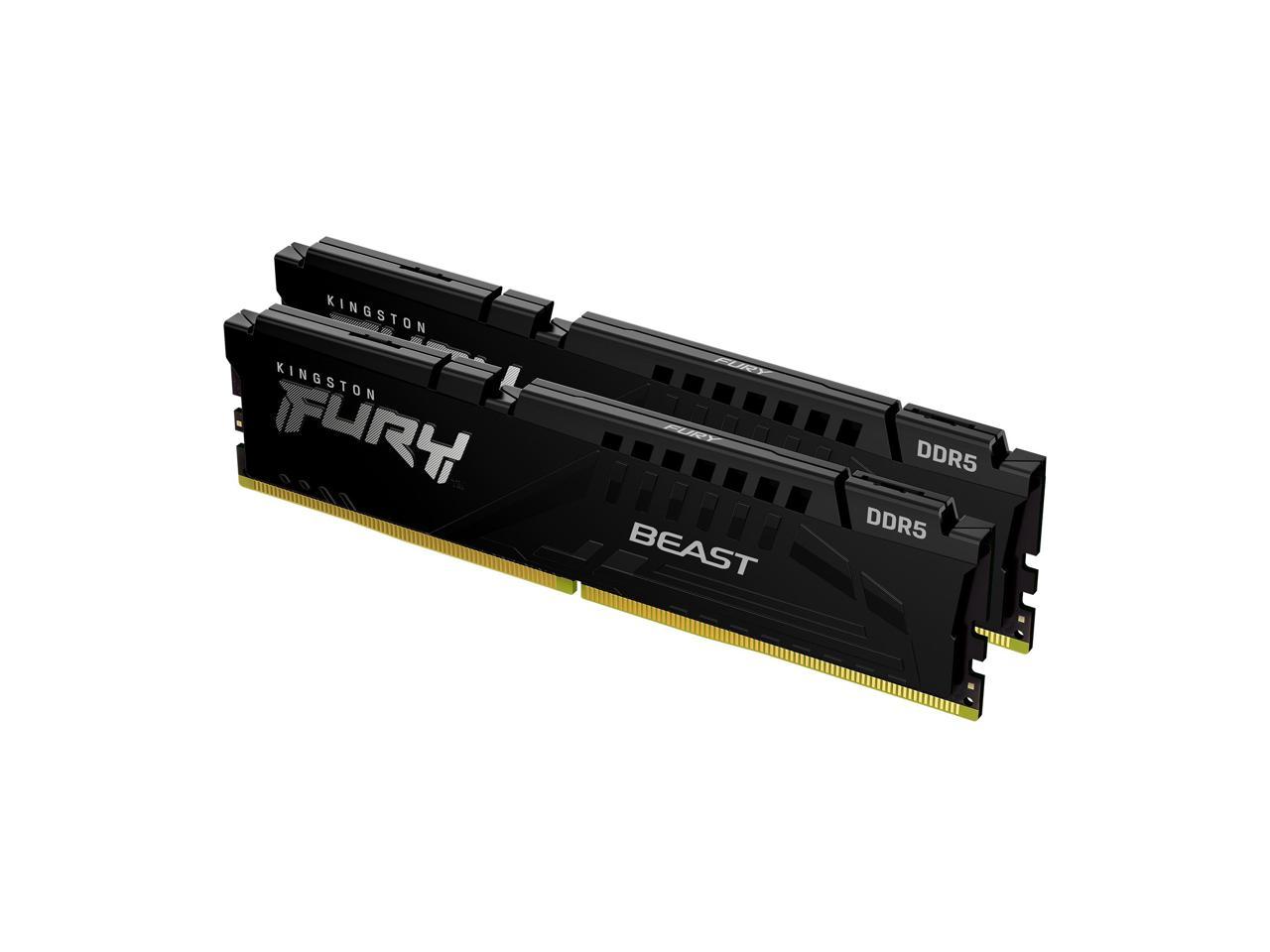 Kingston FURY Beast 16GB 2 x 8GB DDR5 SDRAM Memory Kit KF552C40BBK216