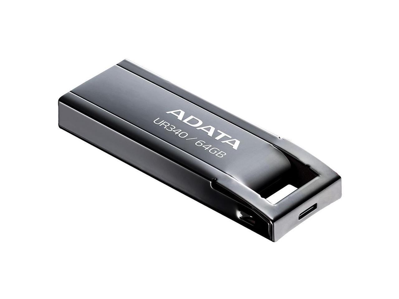 64GB AData Royal UR340 Ultra-Compact USB3.0 (USB3.2) Flash Drive