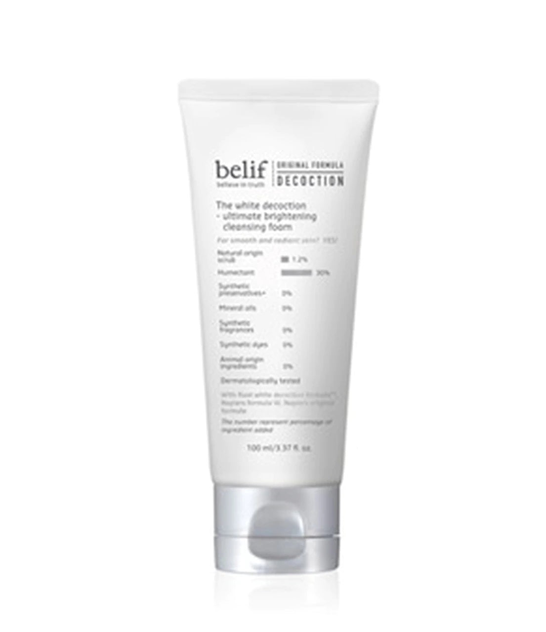 BELIF The White Decoction - Ultimate Brightening Cleansing Foam 100ml