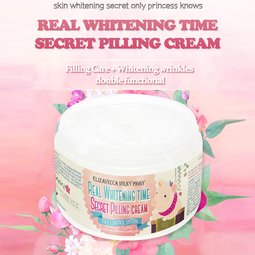 Elizavecca Milky Piggy Real Whitening Time Secret Pilling Cream 100ml