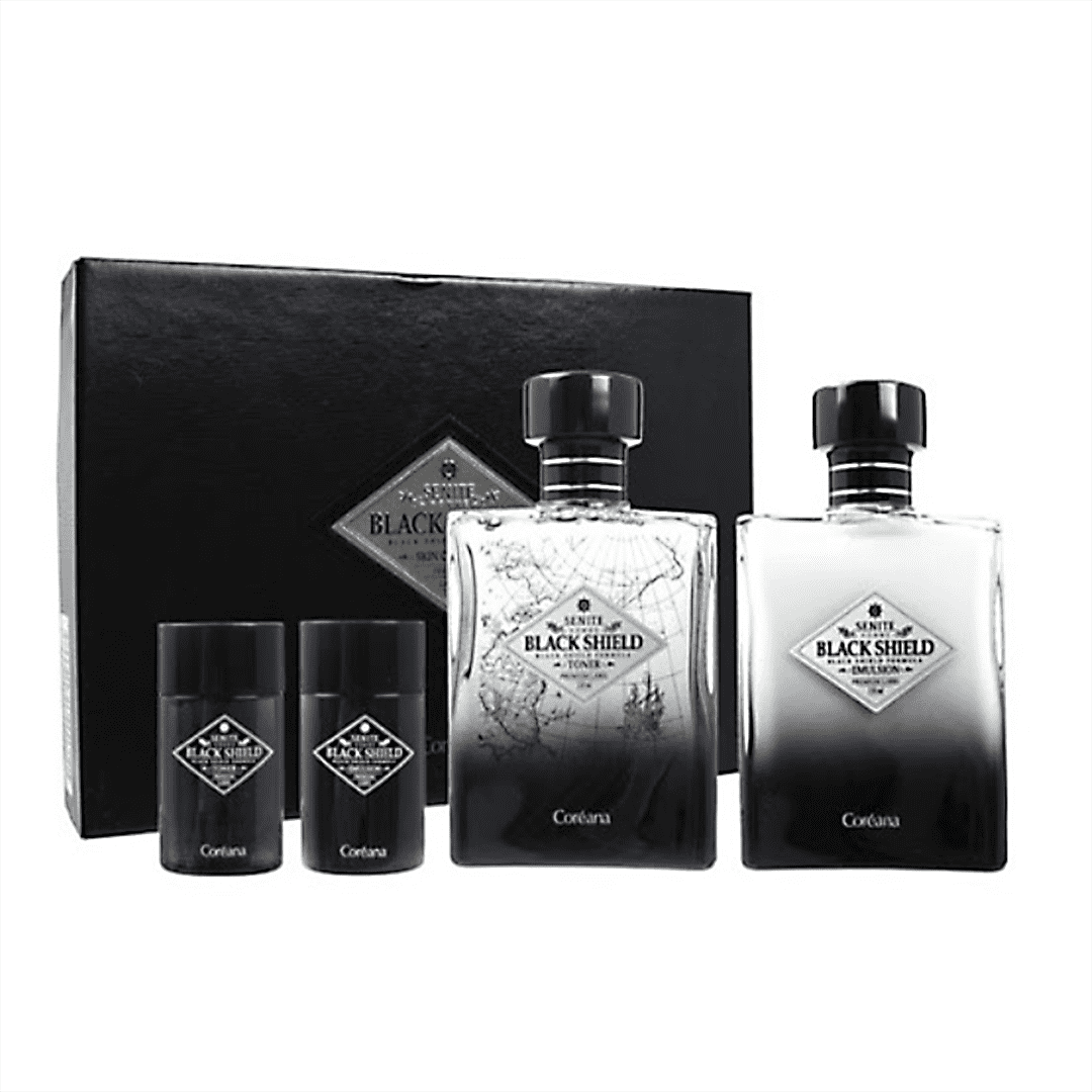 Senite Homme Black Shield 2 Set