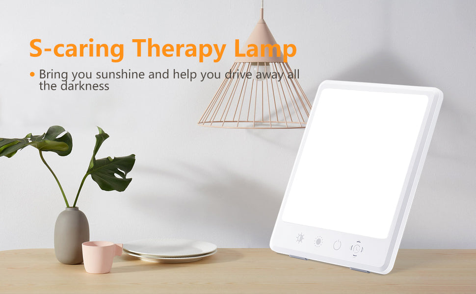 S-caring Therapy Lamp bring your sunshine and help you drive away all the darks