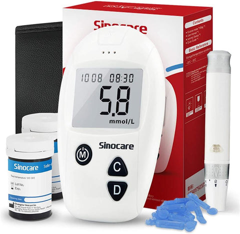 Sinocare Blood Glucose Monitor Safe-Accu