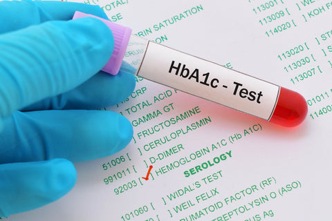 glycosylated hemoglobin test