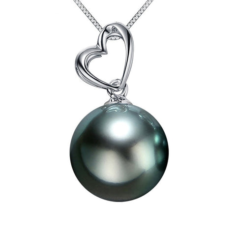 Tahitian-Cultured-Black-Pearl-Pendant-Necklace