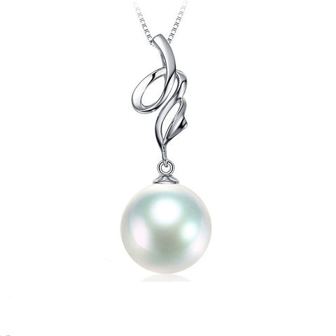 Classic-Cultured-Freshwater-White-Pearl-Pendant-Necklace