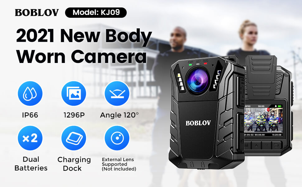BOBLOV KJ09 Body Camera