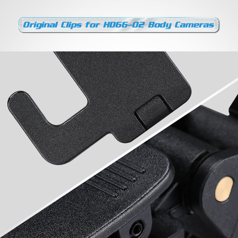 BOBLOV Body Camera Shoulder Clips for HD66-02/D7 Body Camera4