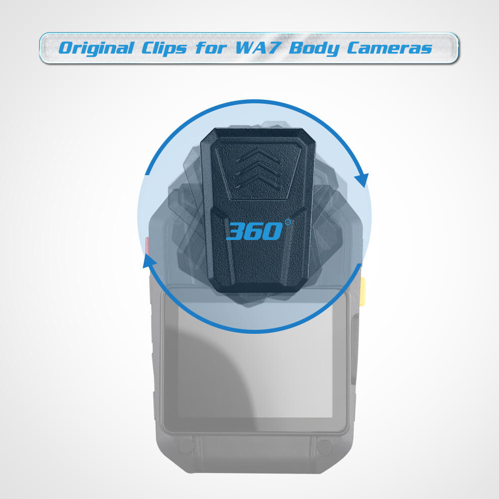 BOBLOV Body Camera Clips Small Clips for WA7-D Body Camera