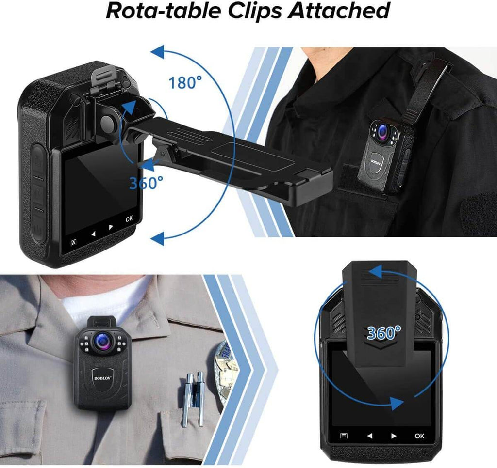 BOBLOV KJ21 Gb Police Body Camera Security Night Vision