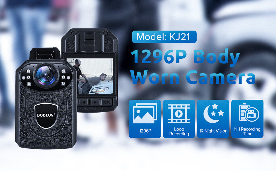 BOBLOV KJ21 Body Worn Camera.1