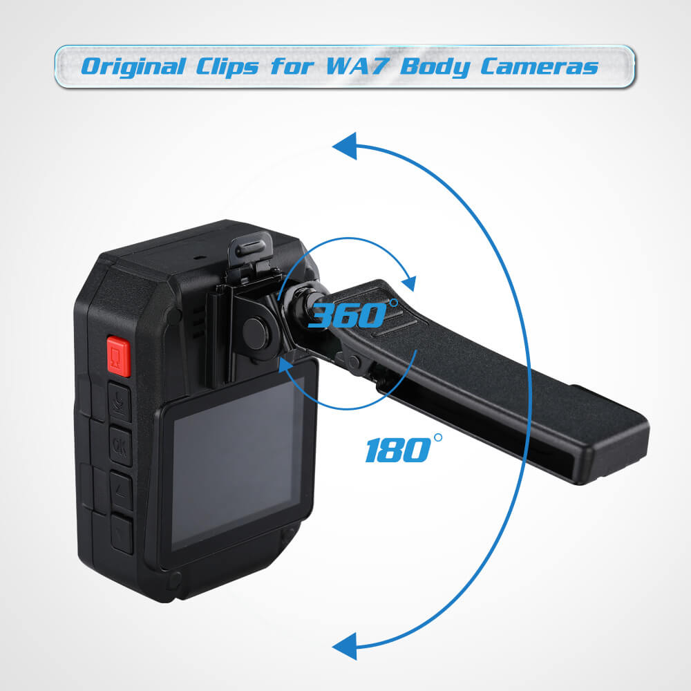 BOBLOV Body Camera Clips for Shoulder Mounting on WA7-D Model0