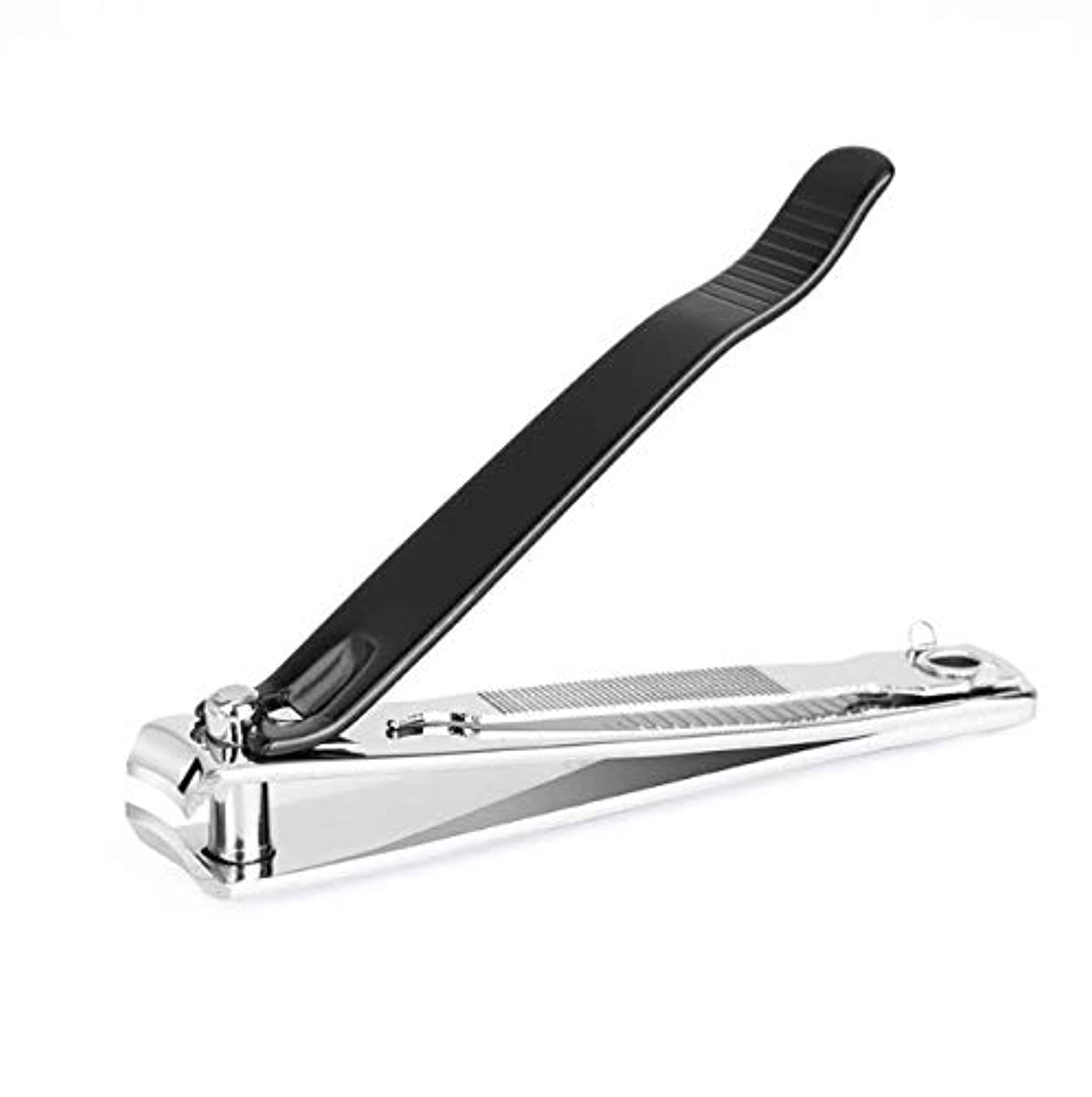 DNHCLL Nail Clippers Set(2PCS),Black Large Professional Stainless Steel Sharp Nails and Toenail Knife, With Sharp And Sturdy Blade for Men and Women