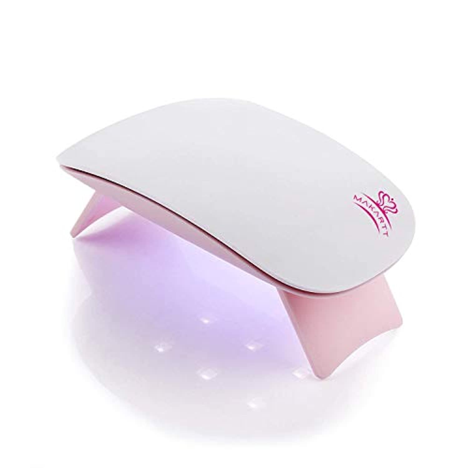 Makartt Jelly Poly Extension Gel Kit with Nail Lamp Bundle - Jelly Translucent Poly Nail Gel Kit with 6W Mini UV/LED Lamp