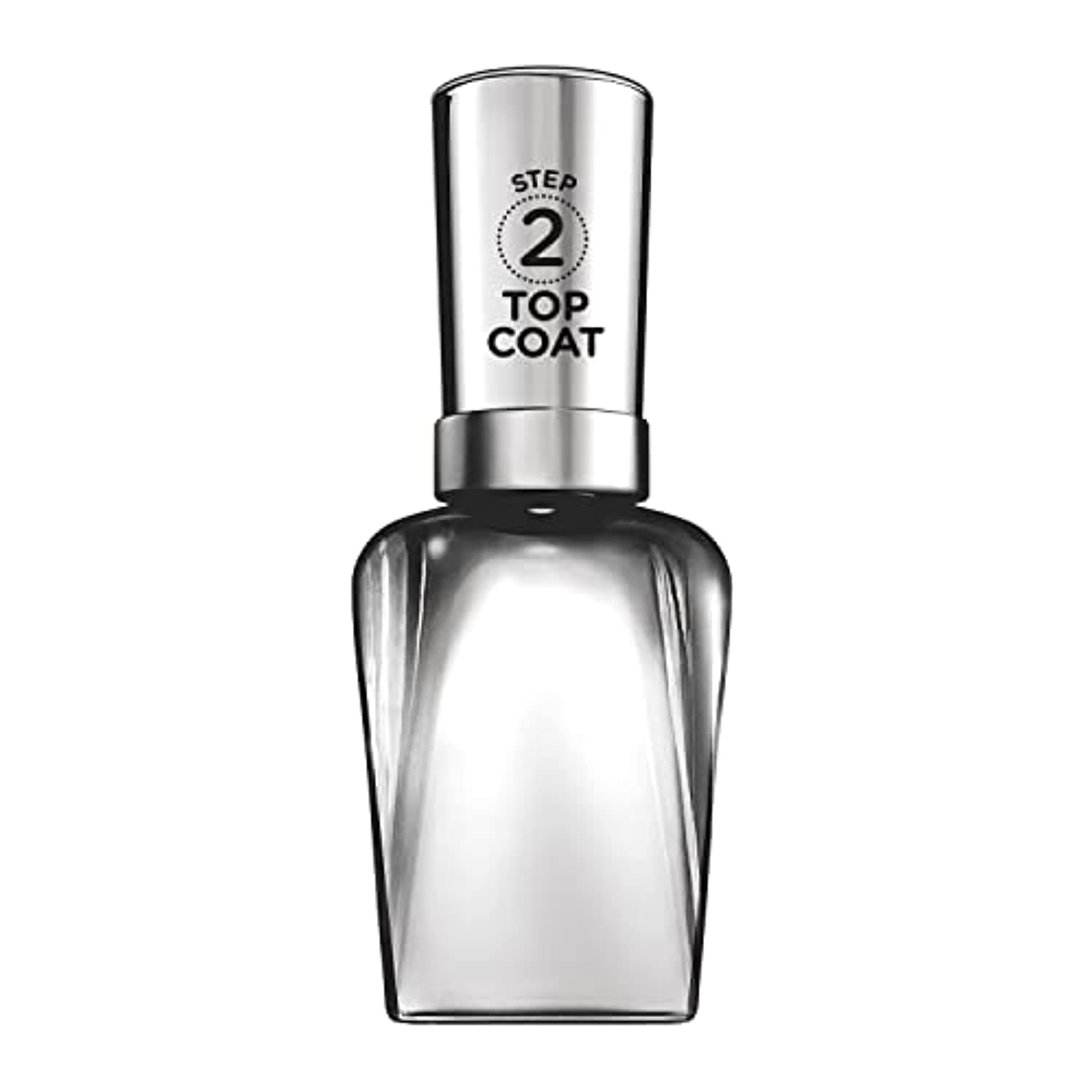 Sally Hansen Miracle Gel Nail Polish Shiny Top Coat, 101 Miracle Gel 3.0 Shiny Top Coat, 0.5 Fl Ounce