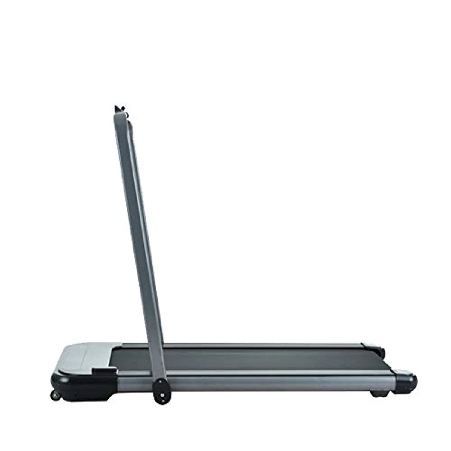 Zzfni Treadmill Flat Treadmill, Full-Function Mute Small Household Electric Models Walking, Mini Indoor Fitness Equipment Foldable Treadmill