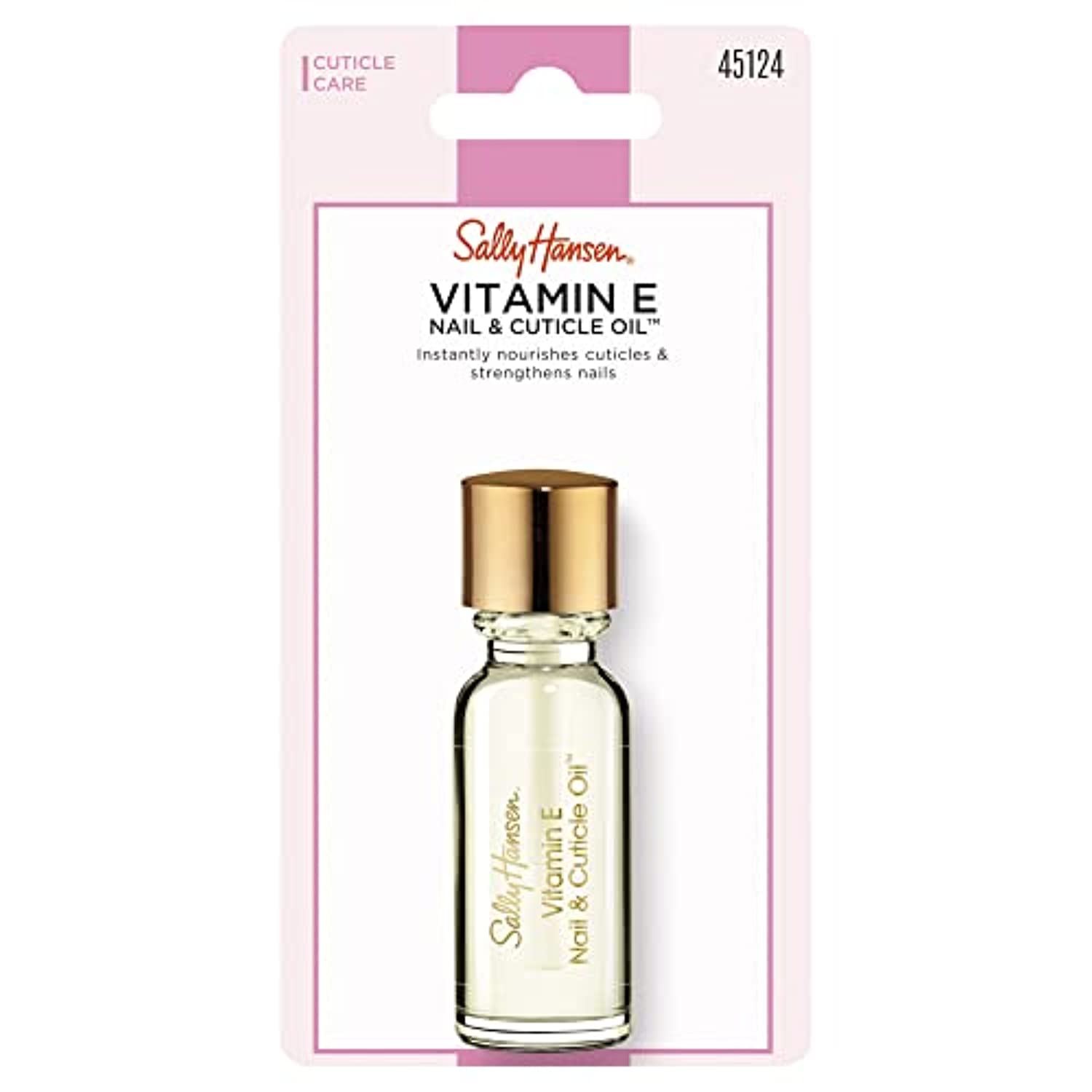 Sally Hansen Vitamin E Nail and Cuticle Oil, 0.45 Fluid Ounce
