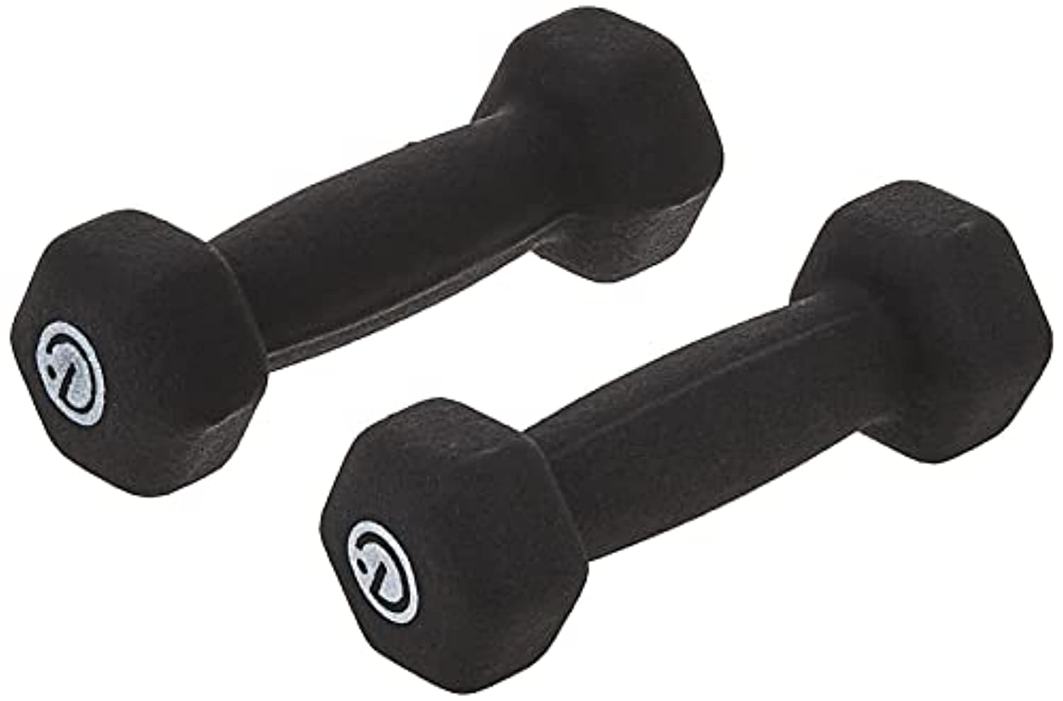 Echelon Dumbbells - 2 lb. Weight Set, Black (ECHDB-2)