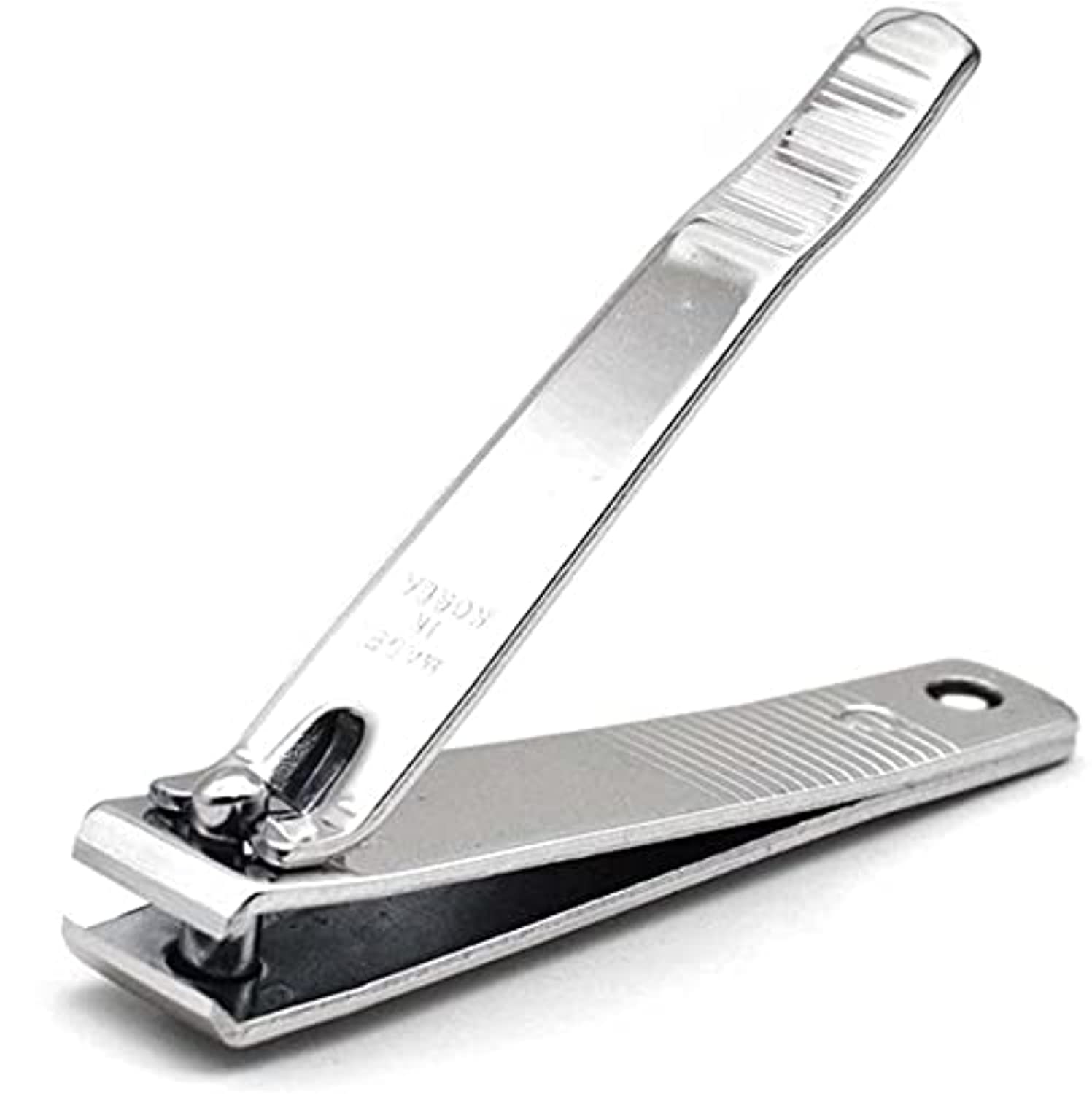 PrettyClaw | Nail Clipper Sharp Edge Finger Toe Nail Cutter Nail Trimmer Stainless Steel (Straight Edge)