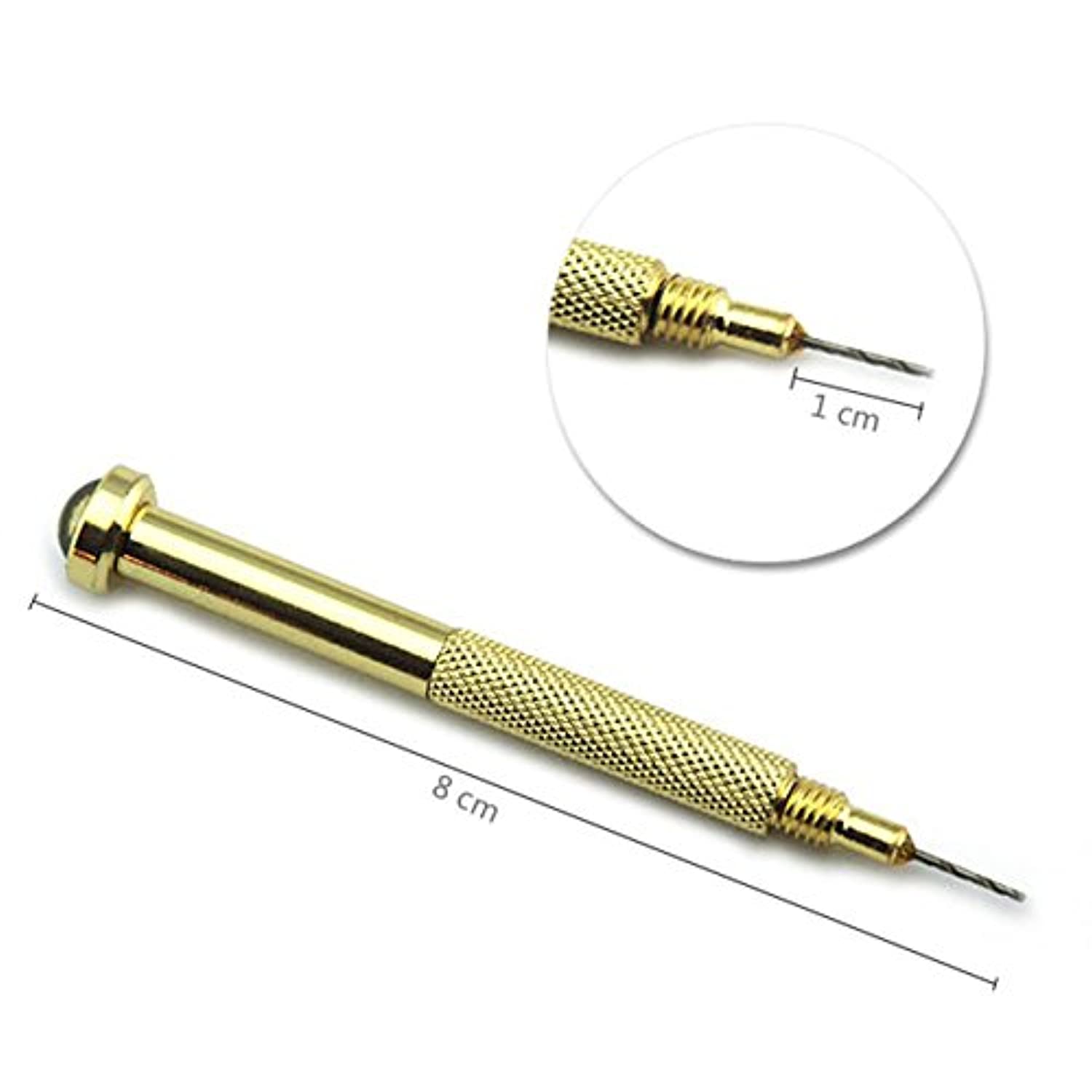 KADS Nail Art Hand Dangle Drill Hole Maker Dotting Pen UV Gel Acrylic Tip Piercing Tool