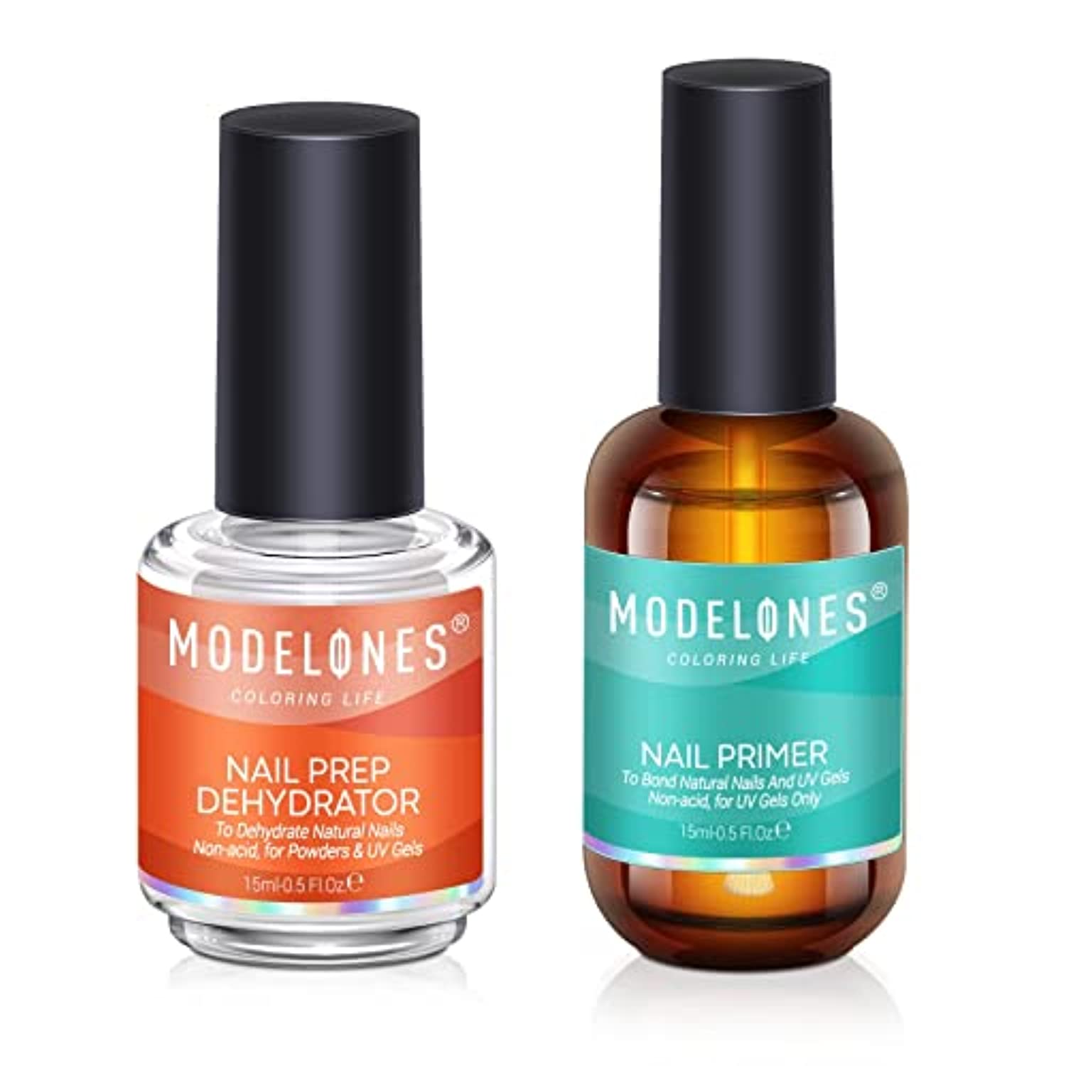 Modelones Nail Tips and Glue Gel Nail Kit with Gel Nail Polish Primer