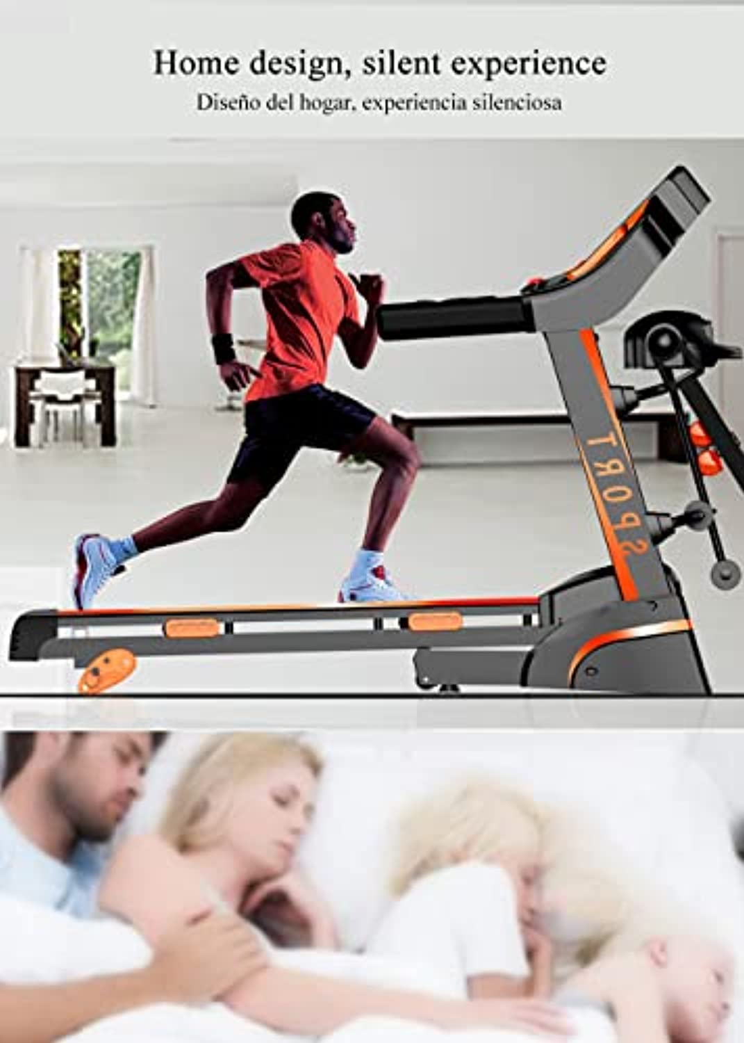 Treadmill Home Multi-Function Weight Loss Fitness Folding Small Gym Special Fitness Equipment Fitness Treadmill Treadmill Treadmill