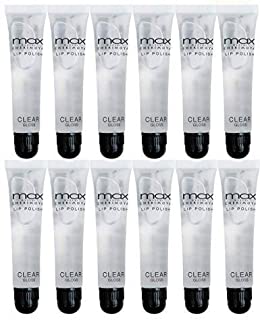 max MAKEUP CHERIMOYA Clear Lip Polish bulk (12 Pieces)