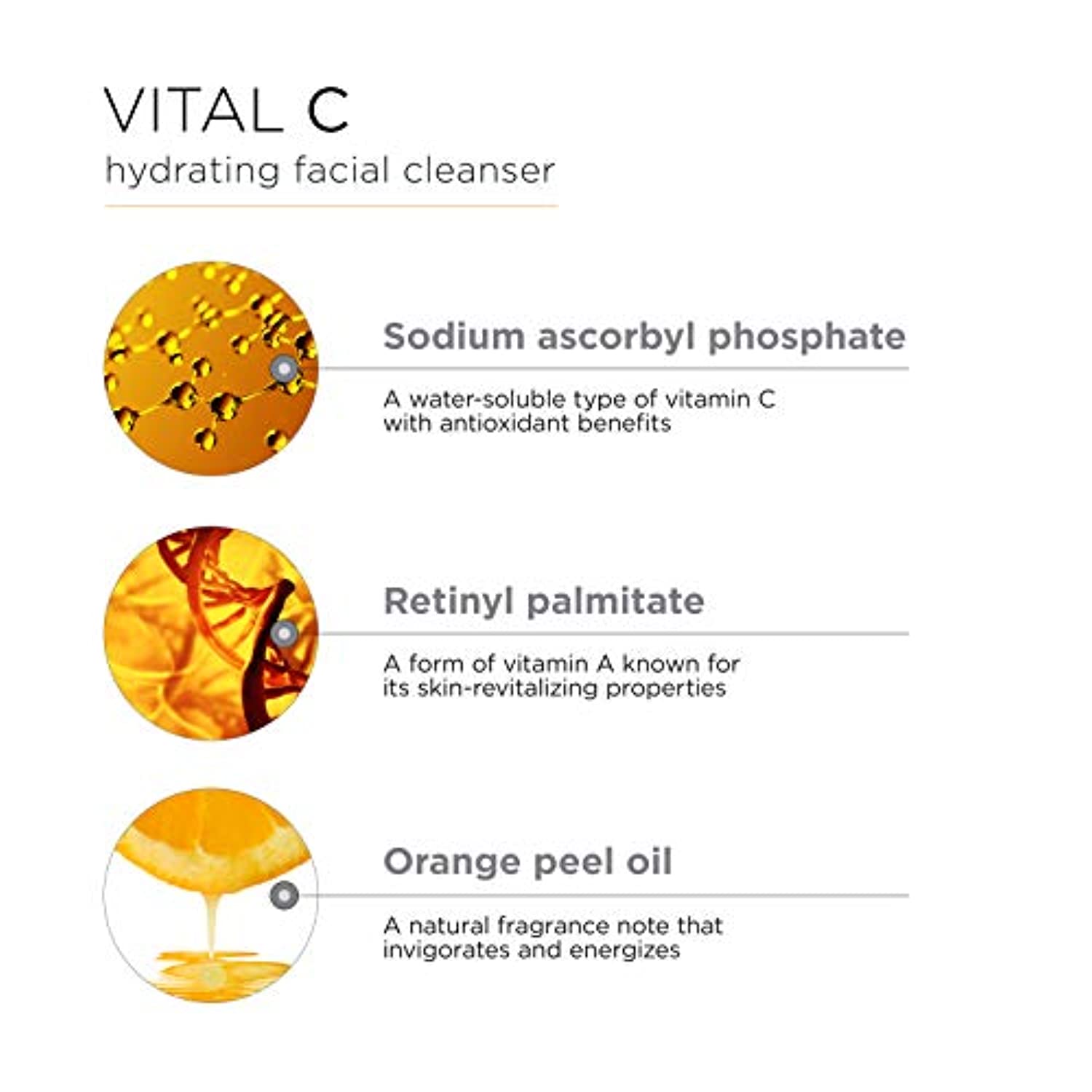 IMAGE Skincare Vital C Hydrating Facial Cleanser, 6 Fluid Ounce