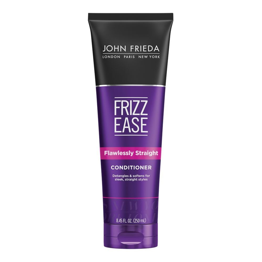 John Frieda Frizz Ease 3-day Flat Iron Spray, Keratin Infused Straightening Spray, Anti Frizz Heat Protectant for Curly Hair, 3.5 Ounce