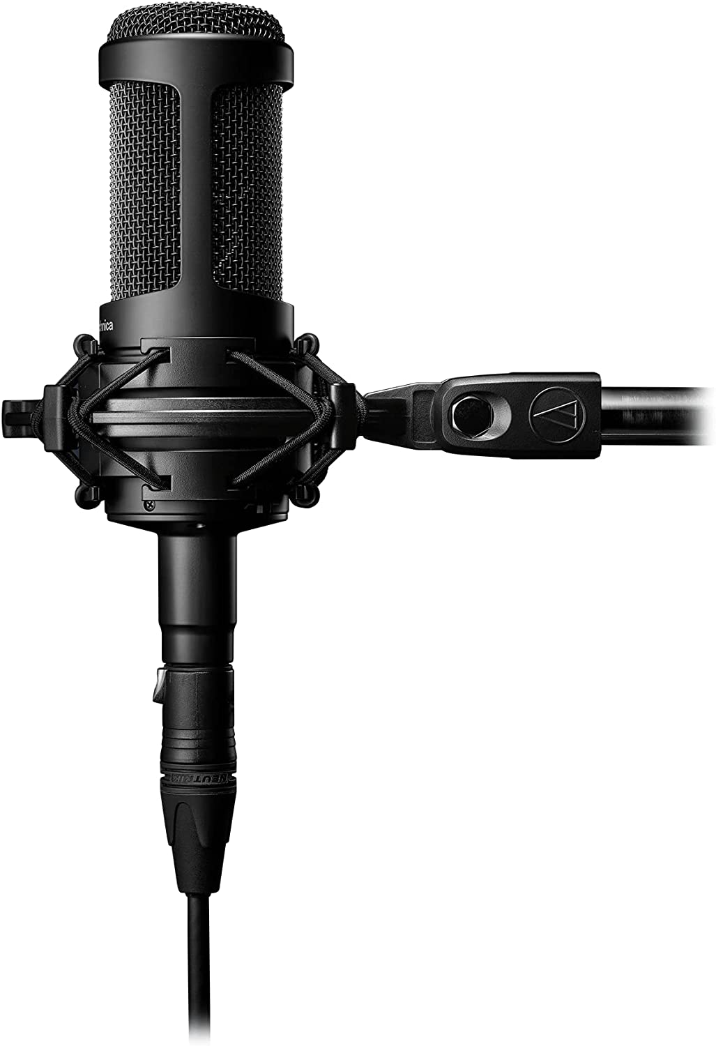 Audio-Technica AT2035 Cardioid Condenser Microphone, Perfect for Studio, Podcasting & Streaming, XLR Output, Includes Custom Shock Mount