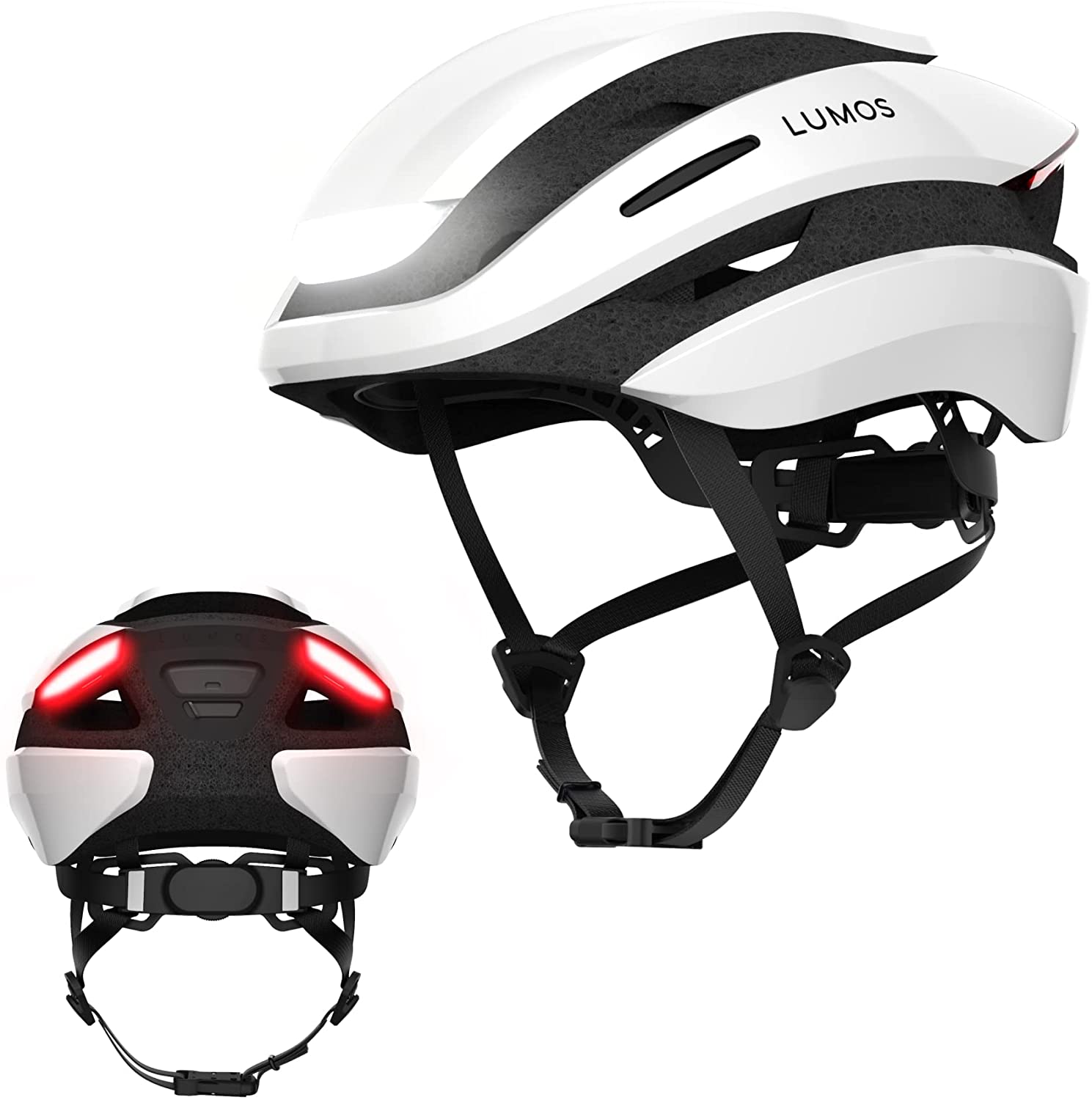 Lumos Ultra Smart Bike Helmet | Customizable Front and Back LED Lights with Turn Signals | Road Bicycle Helmets for Adults: Men, Women