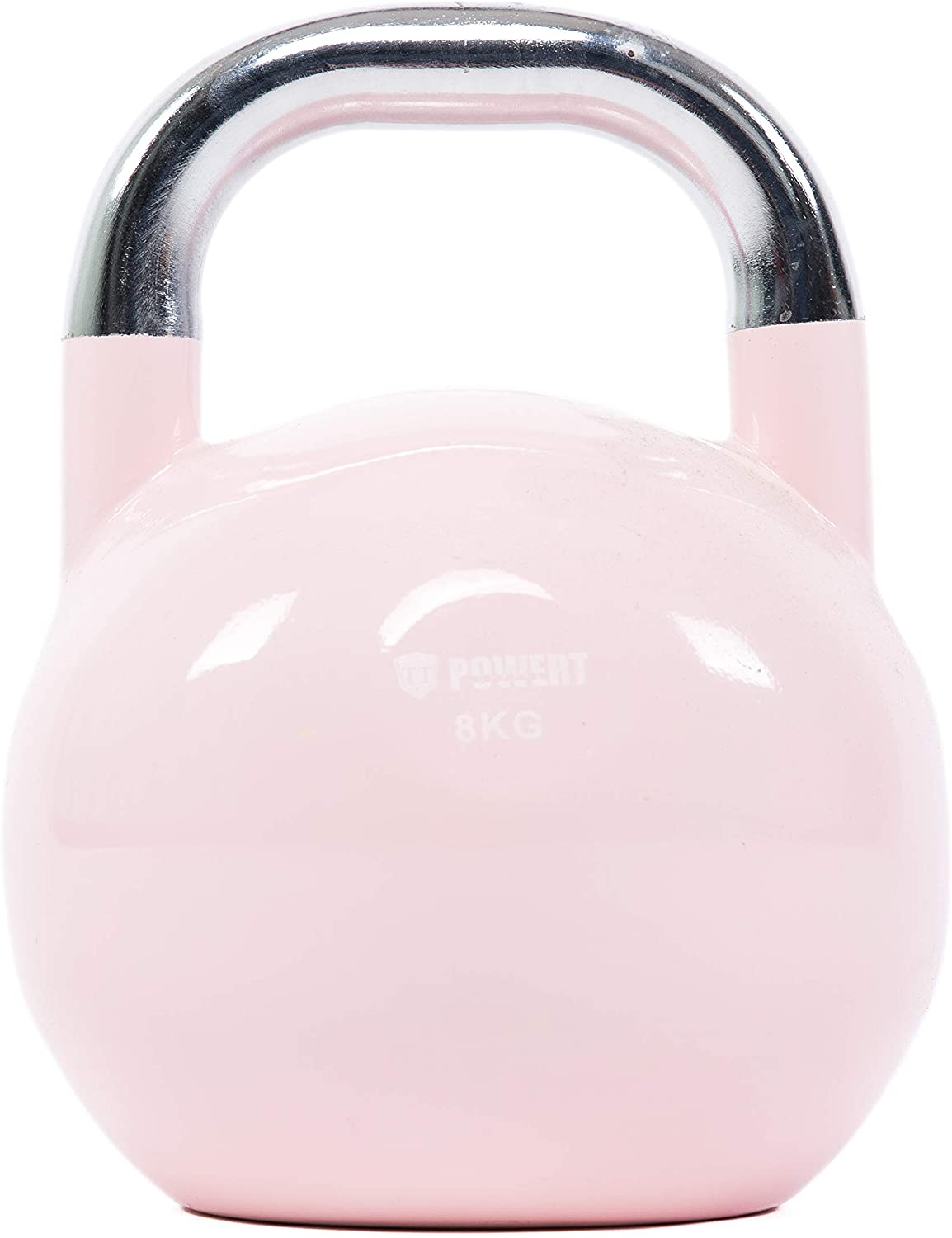 POWERT Competition Kettlebell|Premium Quality Coated Steel|Ergonomic Design|Great for Weight Lifting Workout & Core Strength Training& Muscle Building|Color Coded|Single