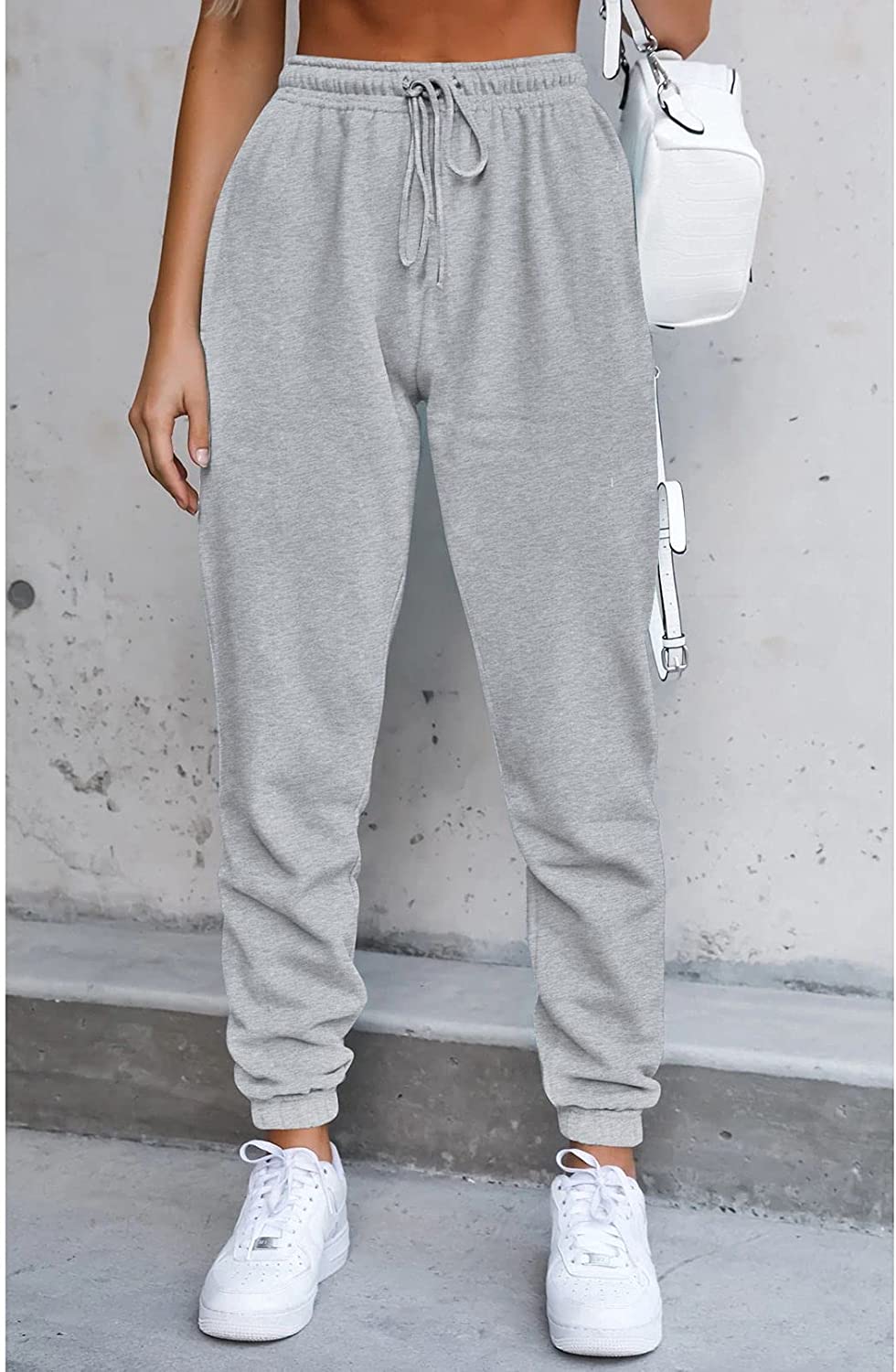Linsery Women Bra and Sweatpants Sweatsuit Sets Crop Tank Joggers 2 Piece Tracksuit Sport Outfits