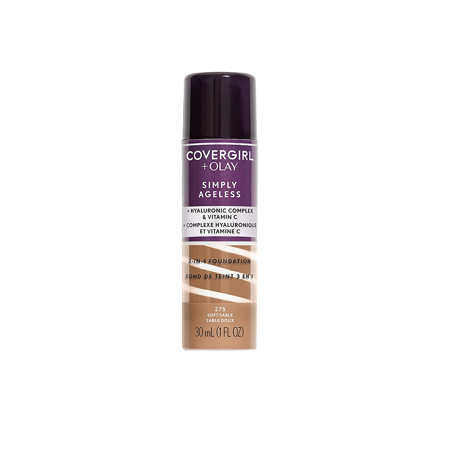 Covergirl + Olay Simply Ageless 3-in-1 Liquid Foundation, Creamy Natural