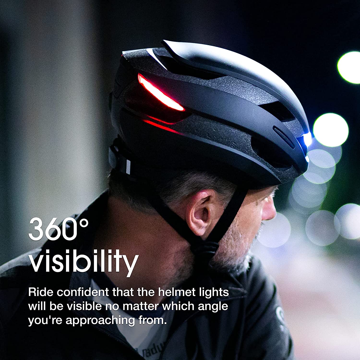 Lumos Ultra Smart Bike Helmet | Customizable Front and Back LED Lights with Turn Signals | Road Bicycle Helmets for Adults: Men, Women