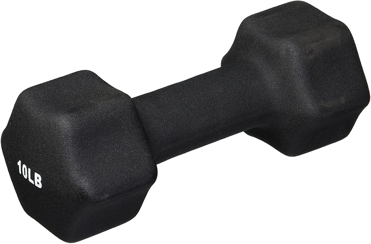 Sammons Preston Vinyl-Coated Iron Dumbbells, 10-Pound, Pair, Soft Easy-Grip Dumbbell Weights for Strength Training, Muscle Toning, Body Rehabiliaiton, and Physical Therapy, Home, Gym, and Clinical Use
