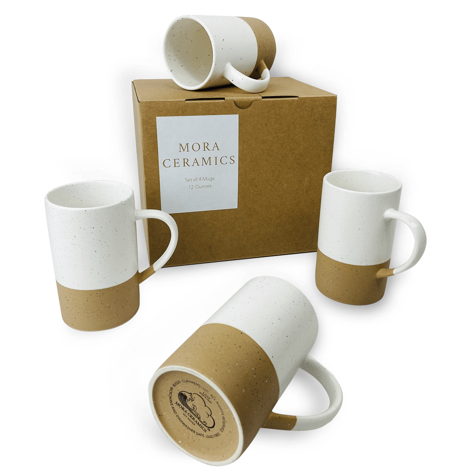 Coffee Mug Set of 4 - 12oz - Petro