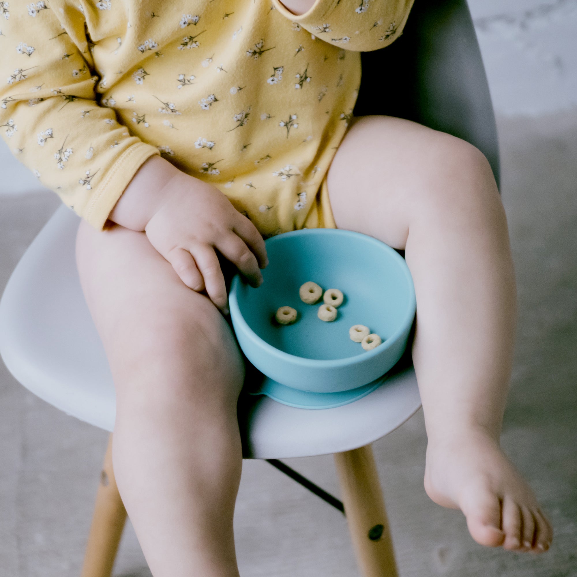 Silicone Suction Baby Bowl Set - Blue Abyss / Lagoon