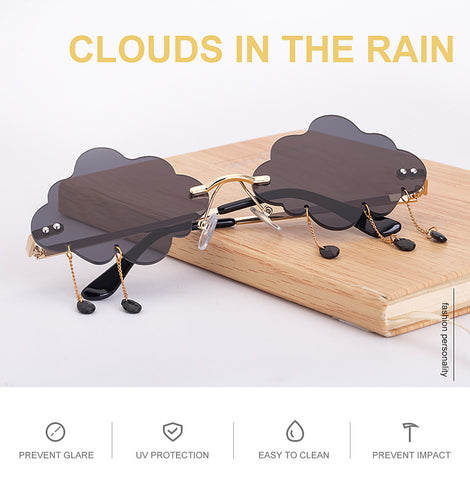 Yoursblack Pendant Cloud Sunglasses NEWS -Yoursblack Sales Shop