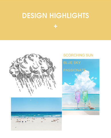 Yoursblack Pendant Cloud Sunglasses NEWS -Yoursblack Sales Shop