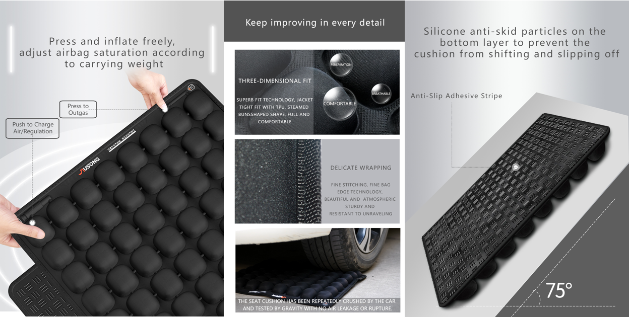 delicate made airbag cushion