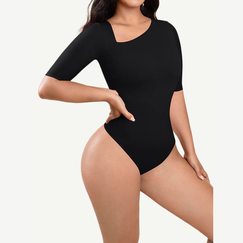 Thong Tank Top Bodysuit with Tummy Control