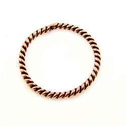  15mm Copper Jumpring 15mm Twisted *DISCONTINUED* 