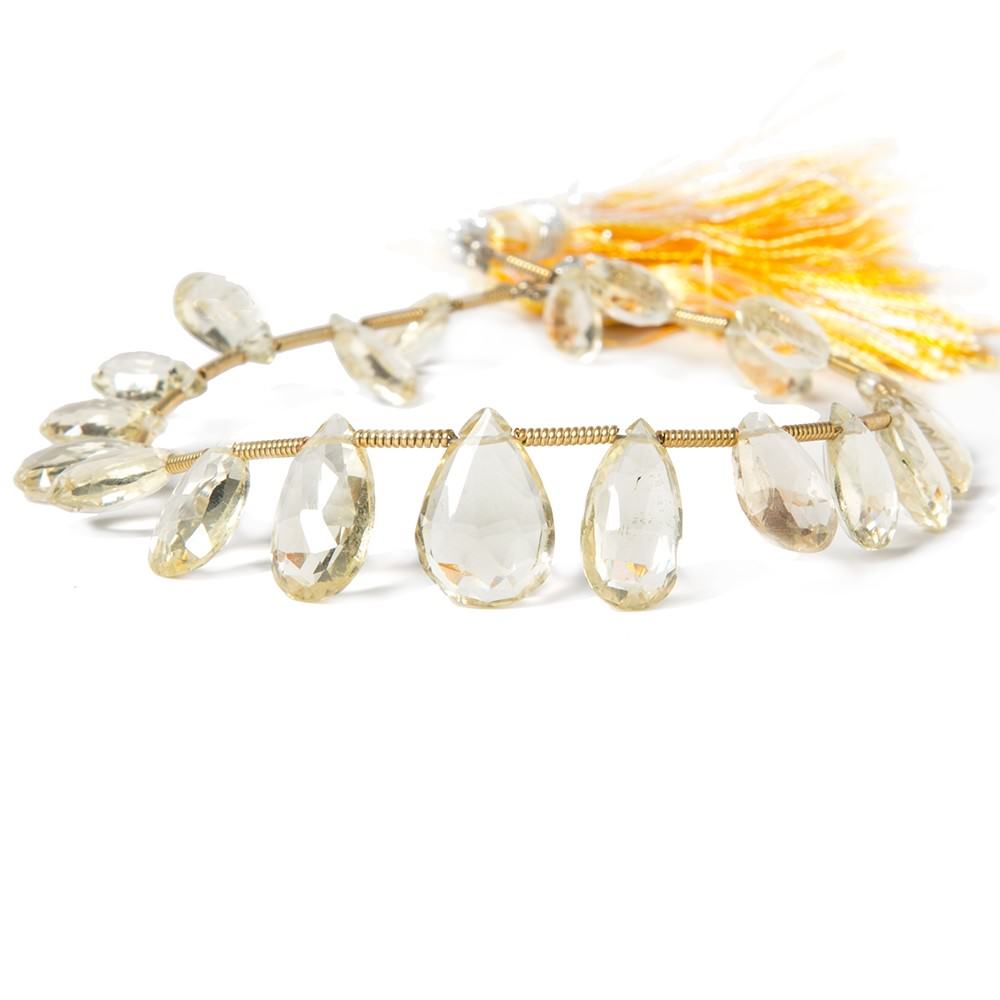  Oregon Sunstone Pear Briolette 